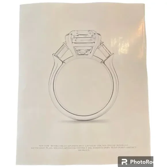 Harry Winston and Chanel Print Ad Campaign Spring 2024 8x10 Ready To Frame - Picture 1 of 5